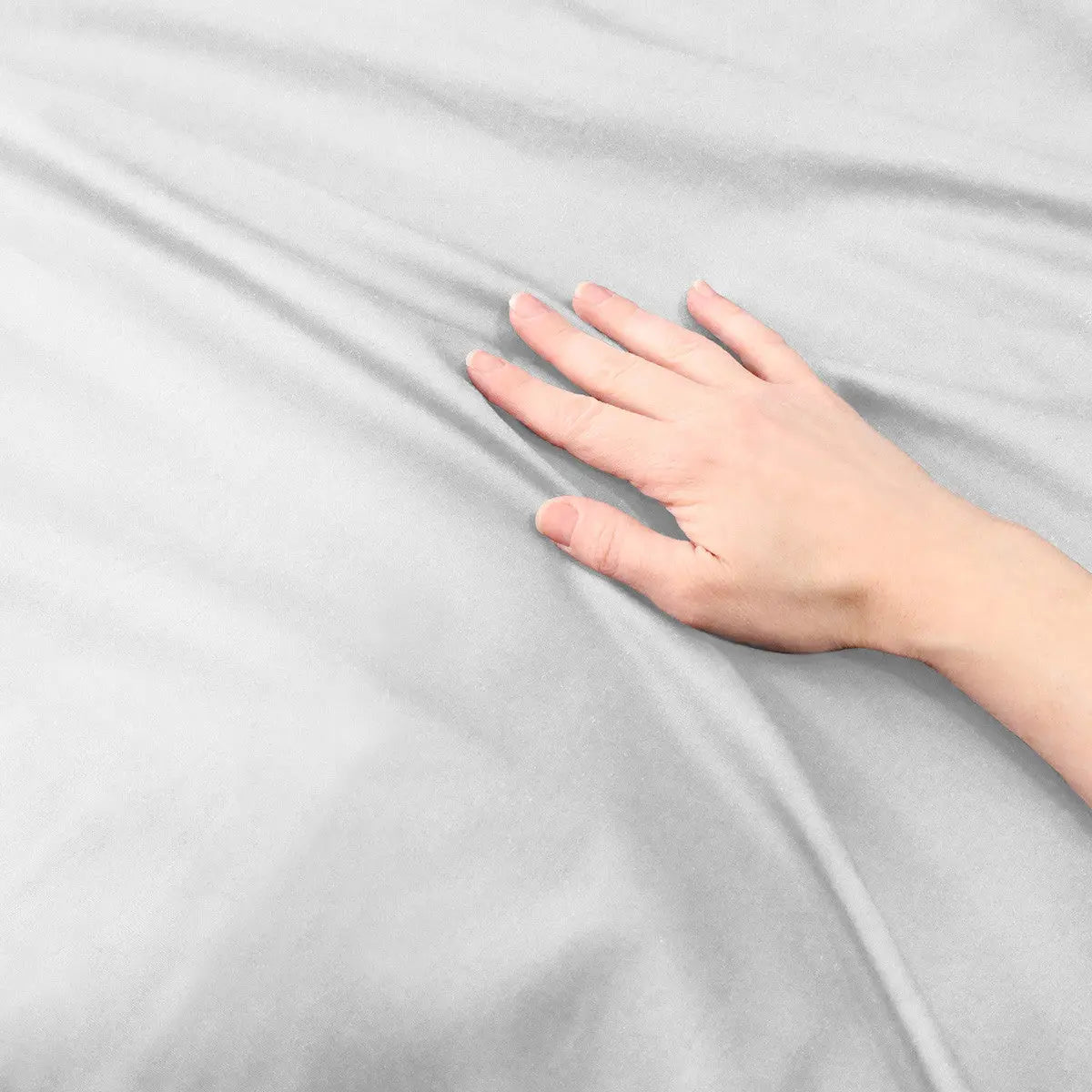 Platinum King Cotton Washable Duvet Cover Set Homeroots Bed & Bath