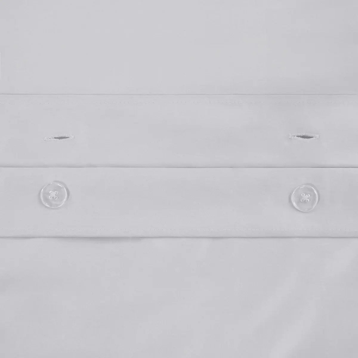 Platinum Queen Cotton Blend Washable Duvet Cover Set Homeroots Bed & Bath