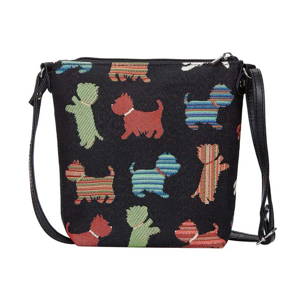 Playful Puppy Dog Sling Bag Purse Crossbody Signare USA