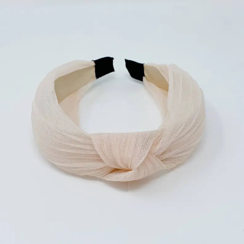 Pleats All Around Headband Ellison+Young