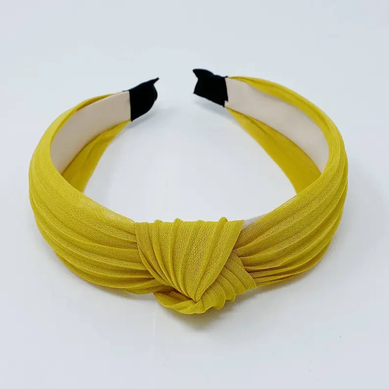 Pleats All Around Headband Ellison+Young