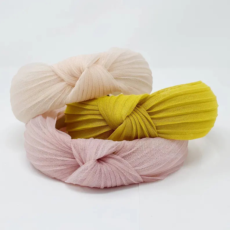 Pleats All Around Headband Ellison+Young
