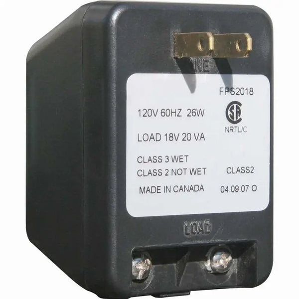 Plug-In Transformer For Edgewood And Bayside Estate Lighted Address Plaques Qualarc