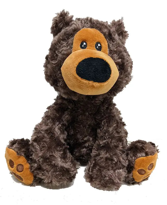Plush Dark Brown Bear Harnel
