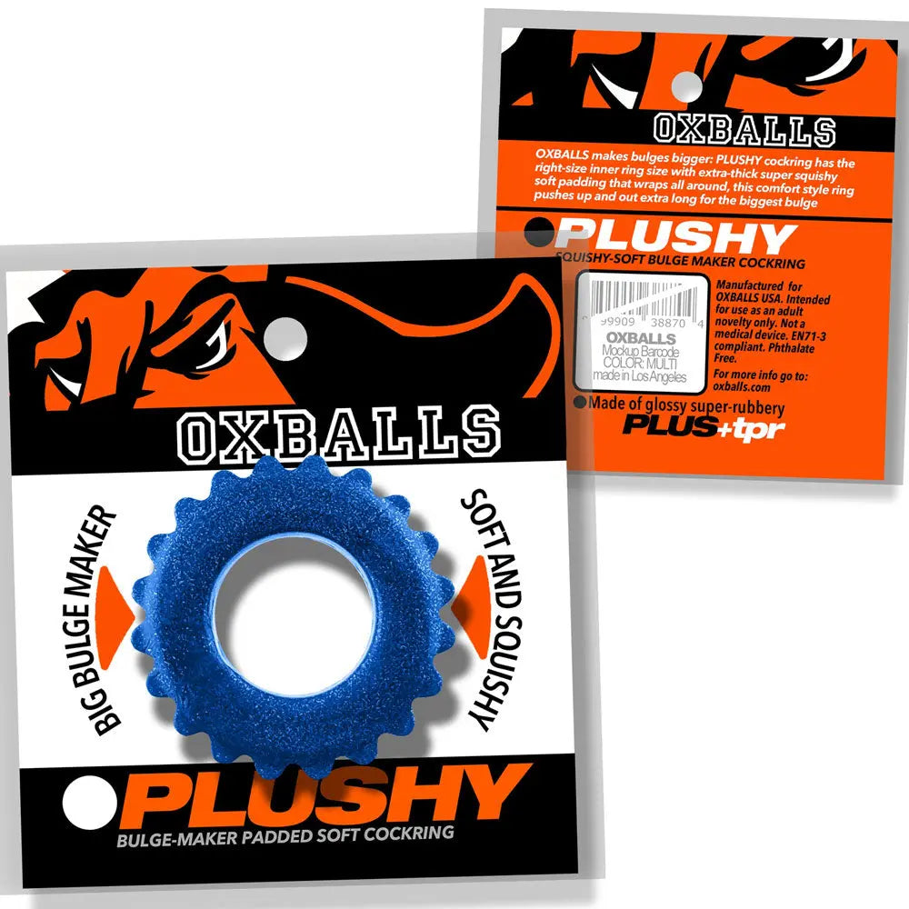 Plushy Single Ring - Blue Fire Oxballs