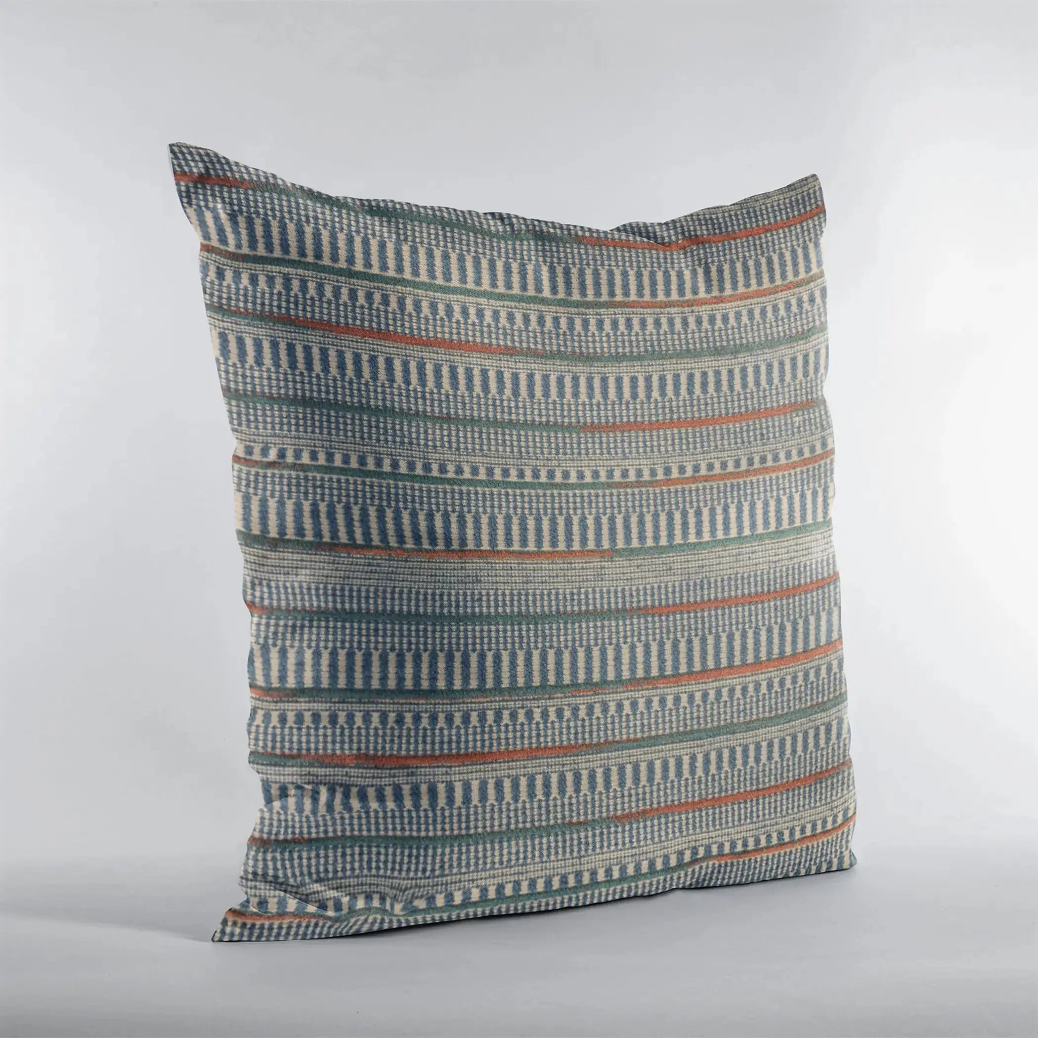 Plutus Blue Lane Stripe Luxury Throw Pillow Plutus Brands