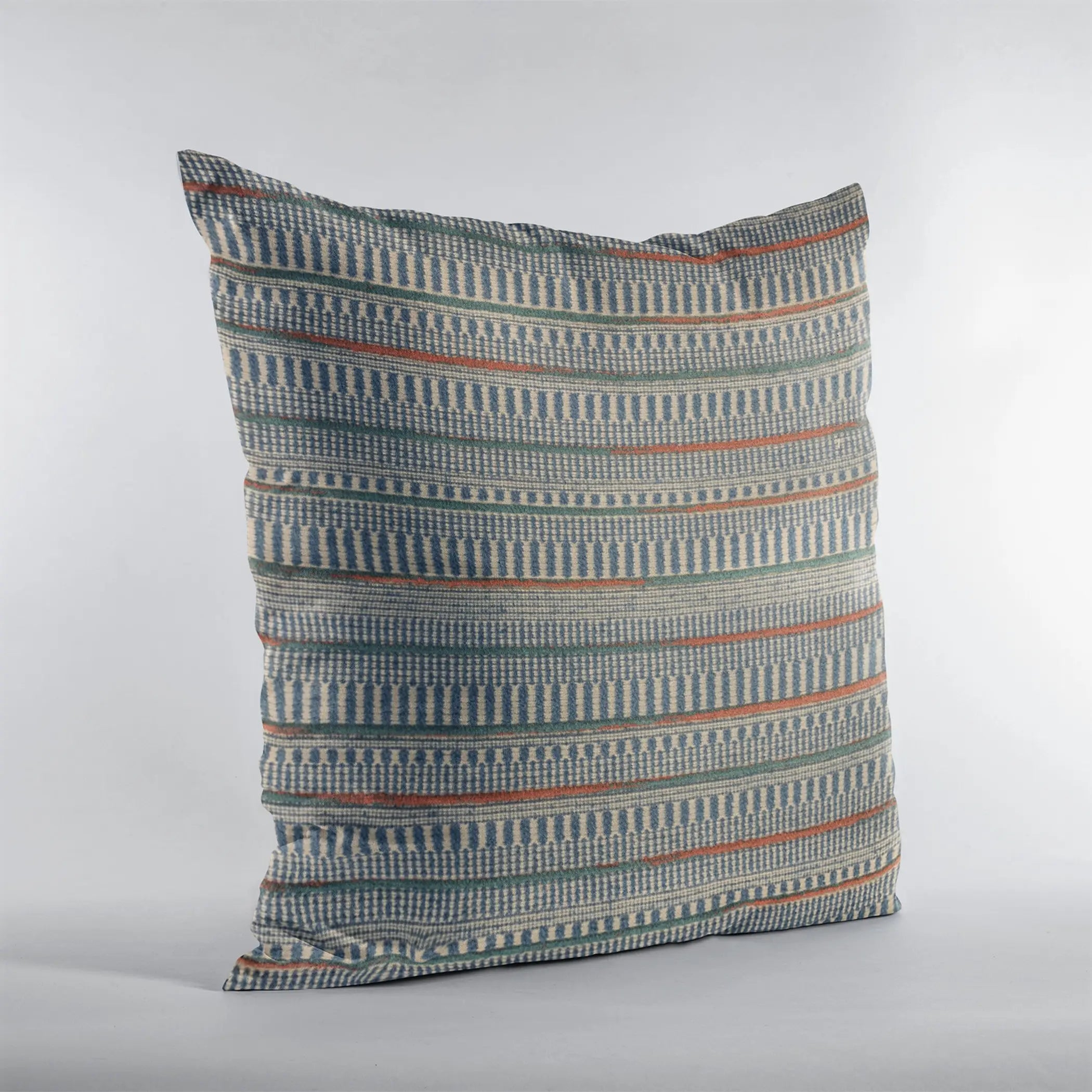 Plutus Blue Lane Stripe Luxury Throw Pillow Plutus Brands