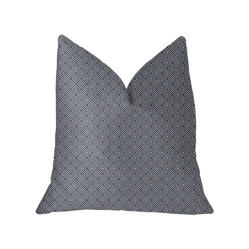 Plutus Daydream Blue and Beige Luxury Throw Pillow Plutus Brands