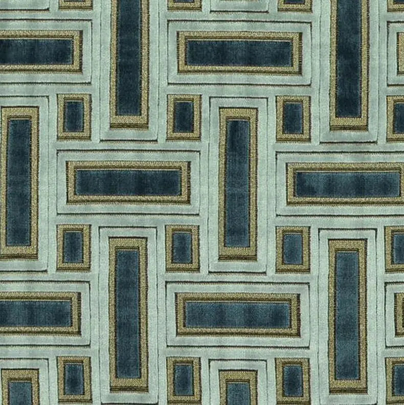 Plutus Hazy Stony Cut Velvet, Some Sparkle To It Luxury Throw Pillow Plutus Brands