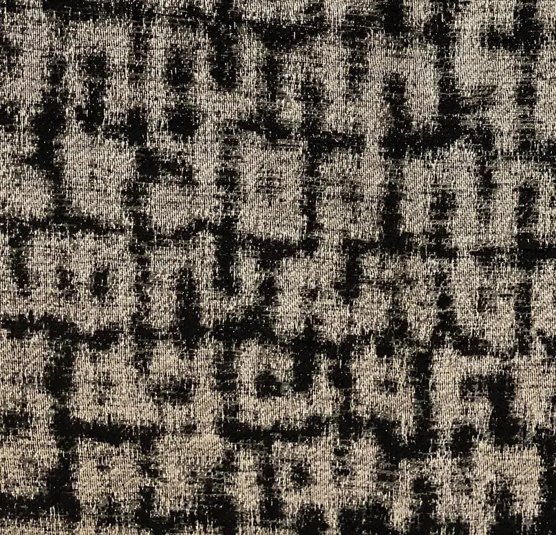 Plutus Modish Millie Luxury Throw Pillow in Black and Beige Tones Plutus Brands