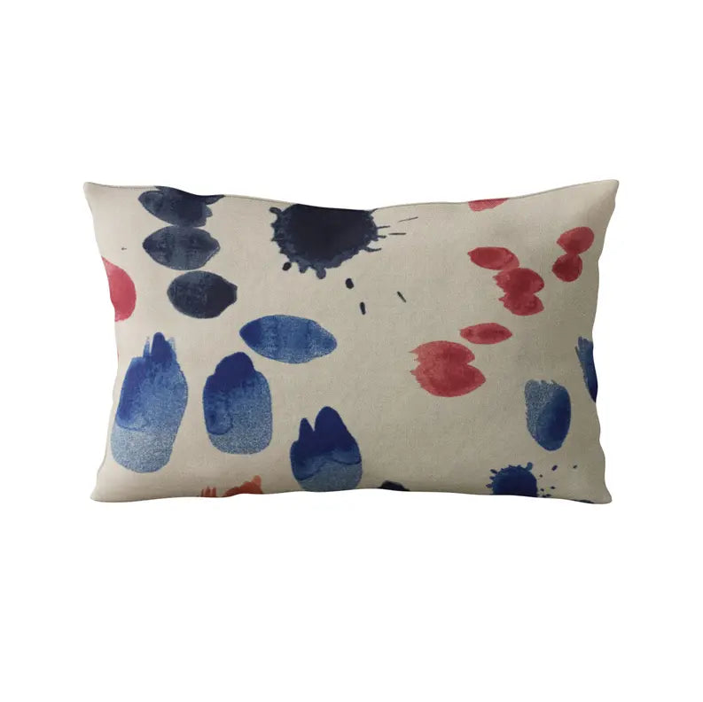 Plutus Multi-Color Creative Art Dot Luxury Throw Pillow Plutus Brands