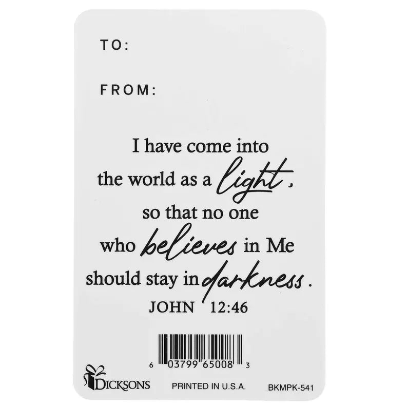 Pocketcard Lighthouse John 12:46 Dicksons Inc