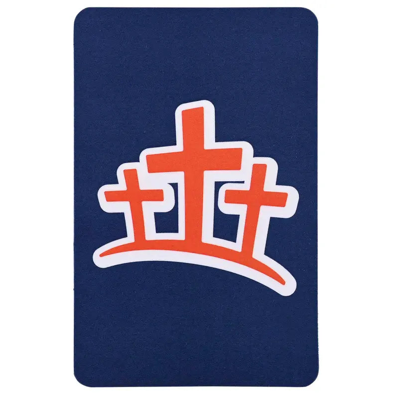 Pocketcard Orange Crosses John 3:16 Dicksons Inc