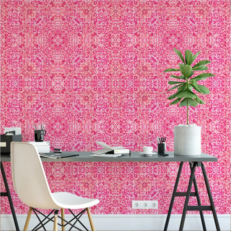 Poppies in Tuileries Designer Wallpaper SBC-LTD