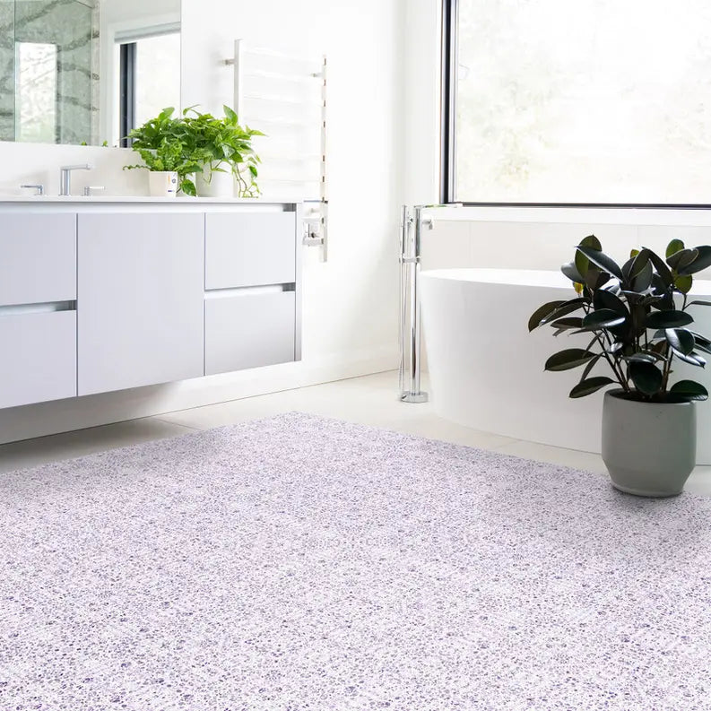 Poppies' Floral Non-Slip Indoor/Outdoor Rug SBC-LTD