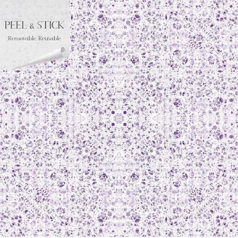 Poppies' French Country Floral Peel & Stick Wallpaper SBC-LTD