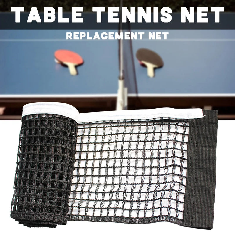 Portable Foldable Sport Supplies Retractable Indoor Outdoor Professional Table Tennis Net School Replacement Parts Strong Mesh