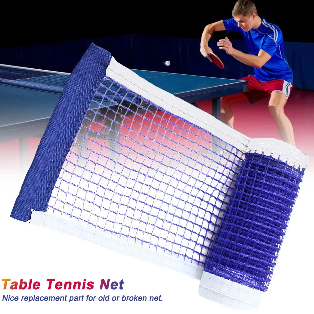 Portable Foldable Sport Supplies Retractable Indoor Outdoor Professional Table Tennis Net School Replacement Parts Strong Mesh