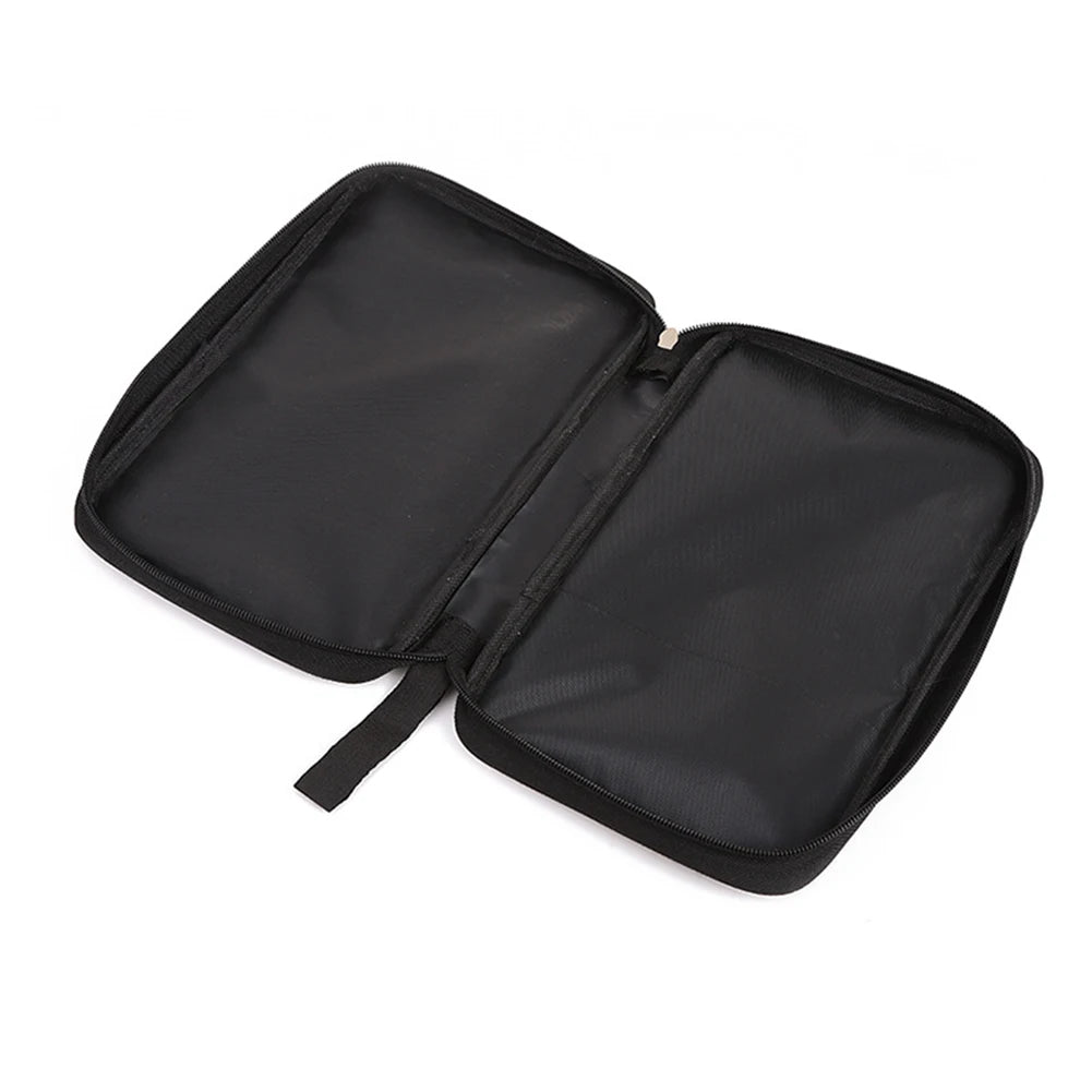 Portable Table Tennis Rackets Bag Rectangle Paddles Case Dustproof Storage Bag Oxford Cloth Material With Hand Strap 2023 New