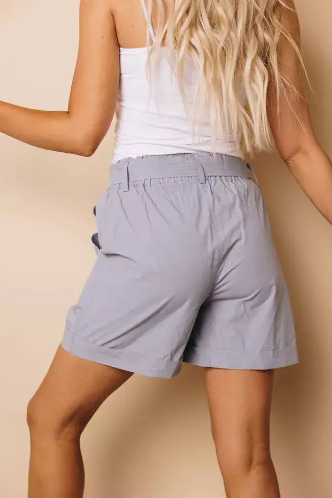 Posh Cargo Shorts Stay Warm in Style