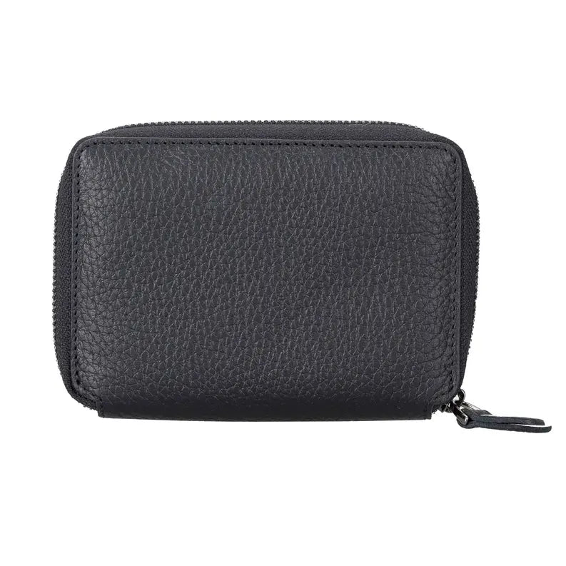 Powell Handmade Unisex Leather Wallet with Zippered Compartment Toronata