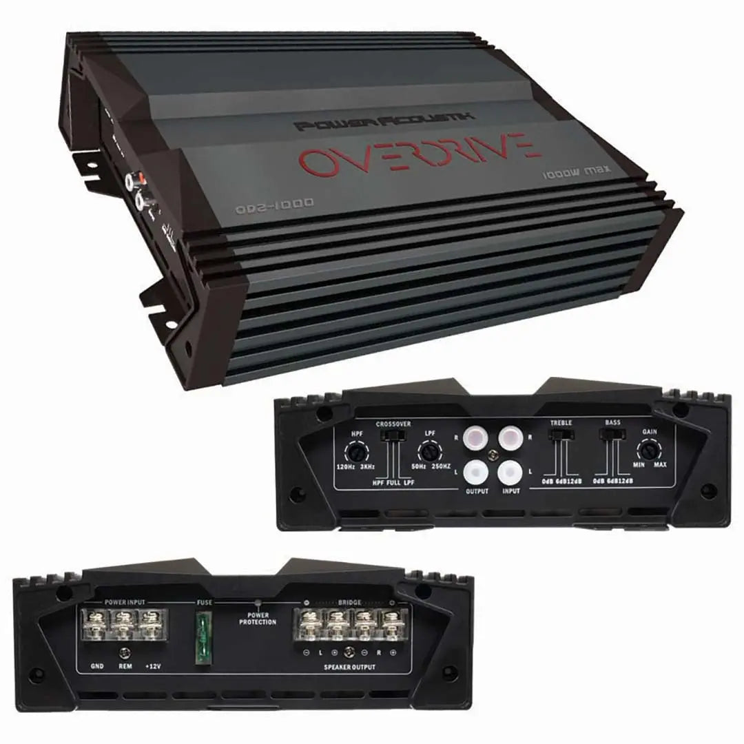 Power Acoustik 1000 Max Watt 2 Channel Power Acoustik