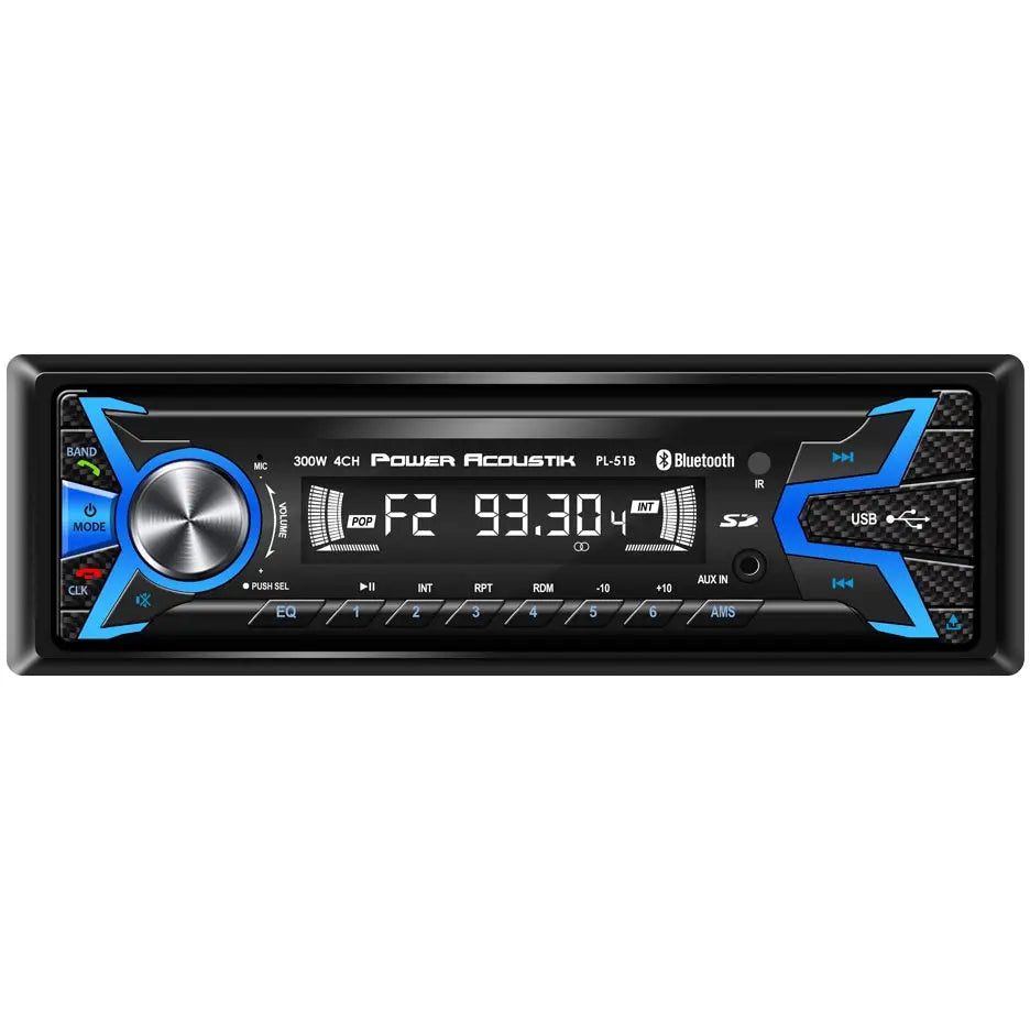 Power Acoustik Am/fm/usb/sd/bt Mechless Power Acoustik
