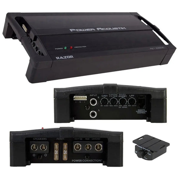 Power Acoustik Class D Mono Block 2300w Max Amplifier Power Acoustik