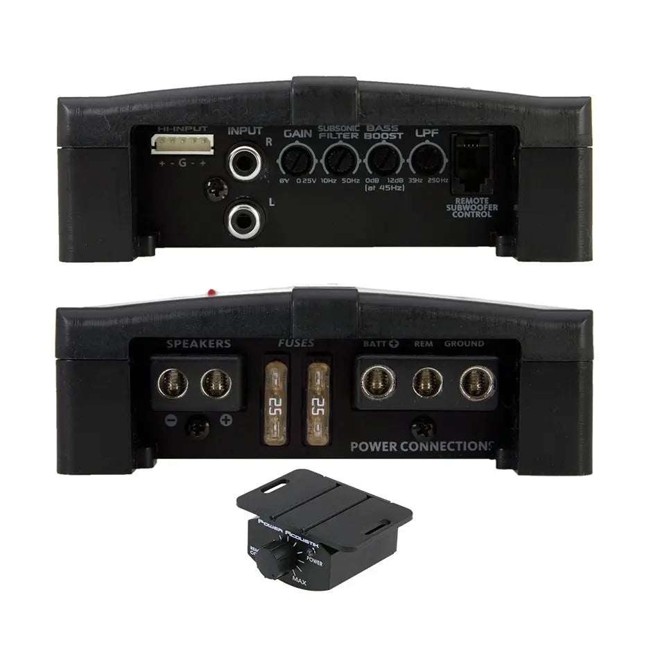 Power Acoustik Class D Mono Block 2300w Max Amplifier Power Acoustik