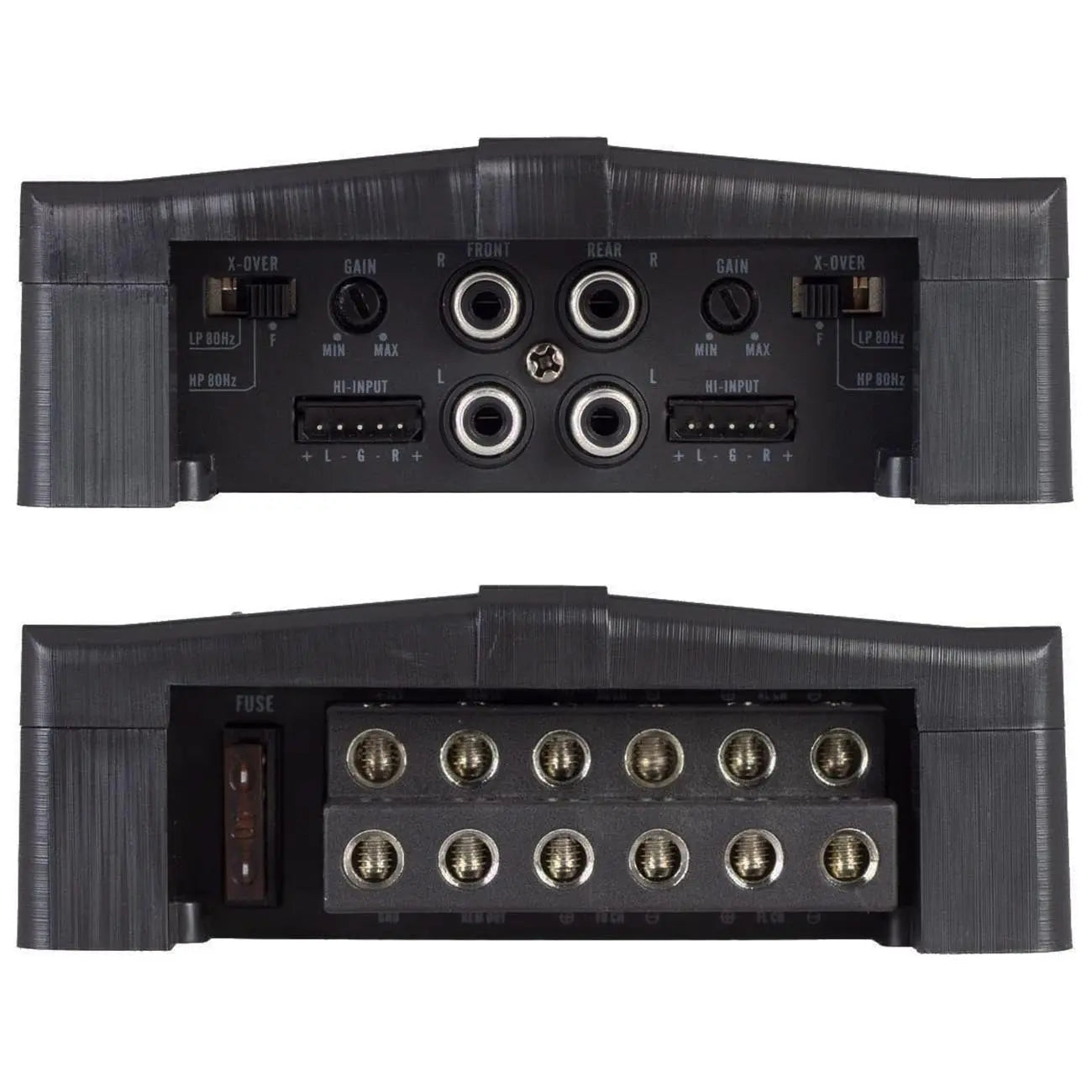 Power Acoustik Compact 4 Channel Amplifier 1500w Rms/3000w Max Power Acoustik