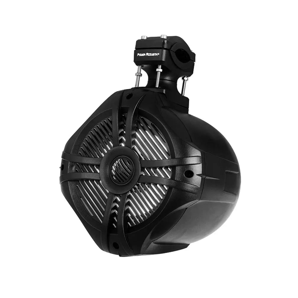 Power Acoustik Marine 6.5" 2-way Wakeboard Speakers With Rgb Led Illumination - Black (pair) Power Acoustik