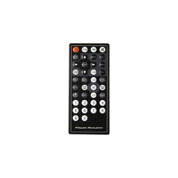 Power Acoustik Oversized 7" Detach Touch Screen Receiver Tft/lcd Dvd Am/fm  Bluetooth A2dp Power Acoustik