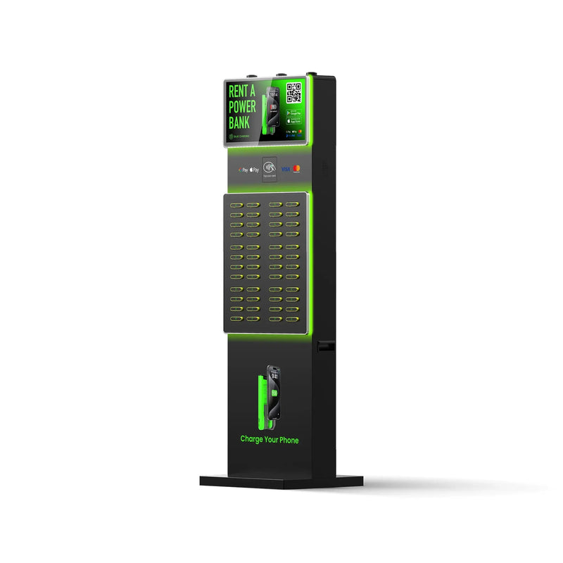 Power Bank 48 Slots Power Bank  with Pos Screen Fast Charging High Capacity Cell Phone Charger Vending Machine Shared Power Bank GreatEagleInc