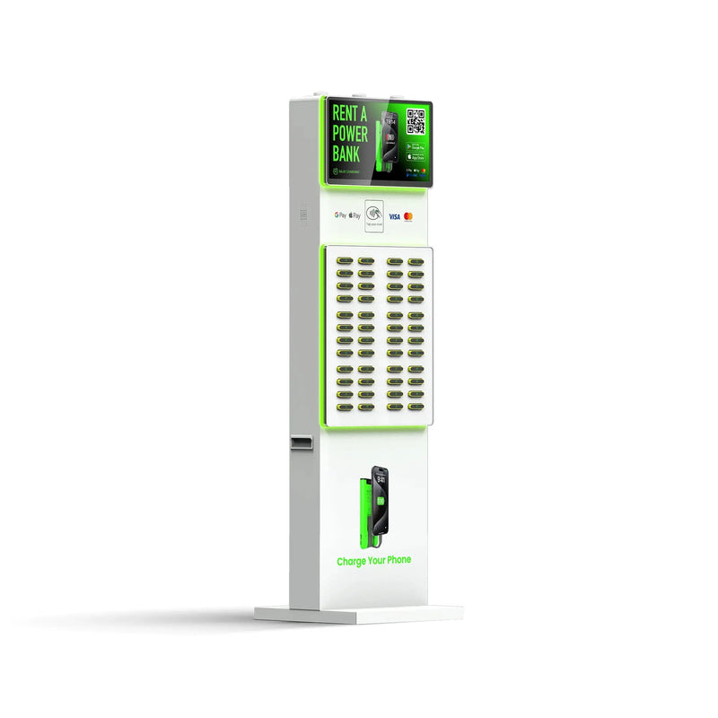 Power Bank 48 Slots Power Bank  with Pos Screen Fast Charging High Capacity Cell Phone Charger Vending Machine Shared Power Bank GreatEagleInc
