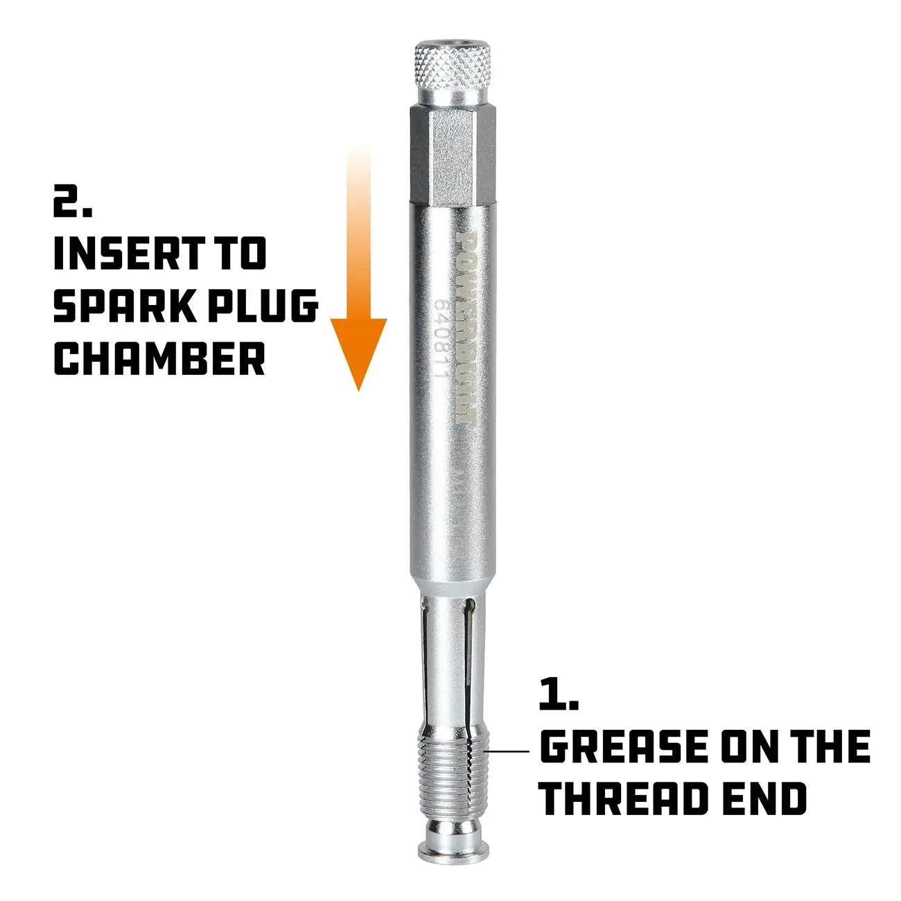 Powerbuilt 14mm Back Tap Thread Repair Tool POWERBUILT