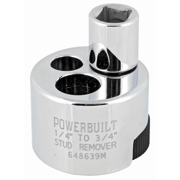 Powerbuilt Broken Stud & Bolt Remover: 1/4" To 3/4" POWERBUILT