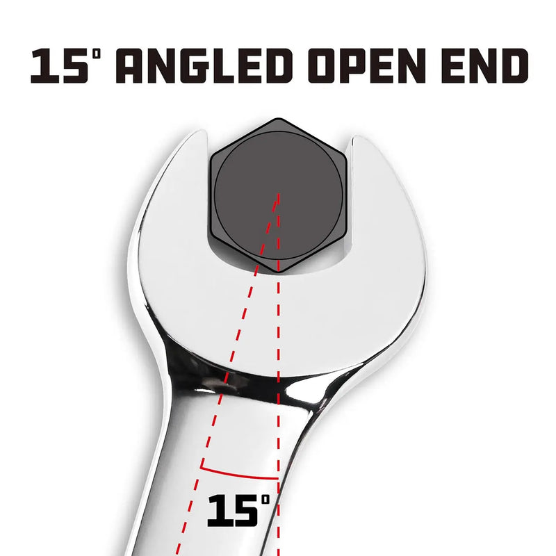 Powerbuilt Metric 11mm Combination Wrench - Fully Polished POWERBUILT