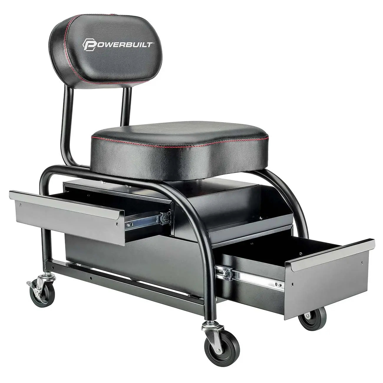 Powerbuilt Professional Detailer Roller Seat POWERBUILT