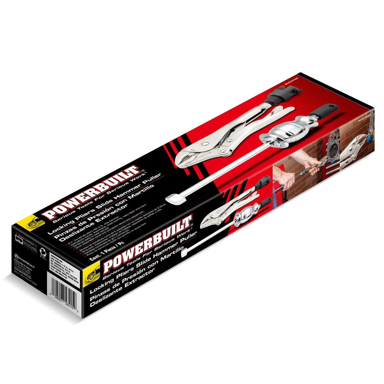 Powerbuilt Slide-hammer 9" Locking Pliers Set POWERBUILT