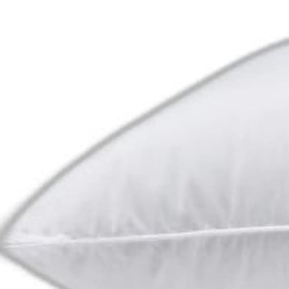 Premium Lux Siberian Down Queen Size Medium Pillow Homeroots Bed & Bath