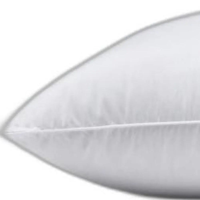 Premium Lux Siberian Down Queen Size Medium Pillow Homeroots Bed & Bath
