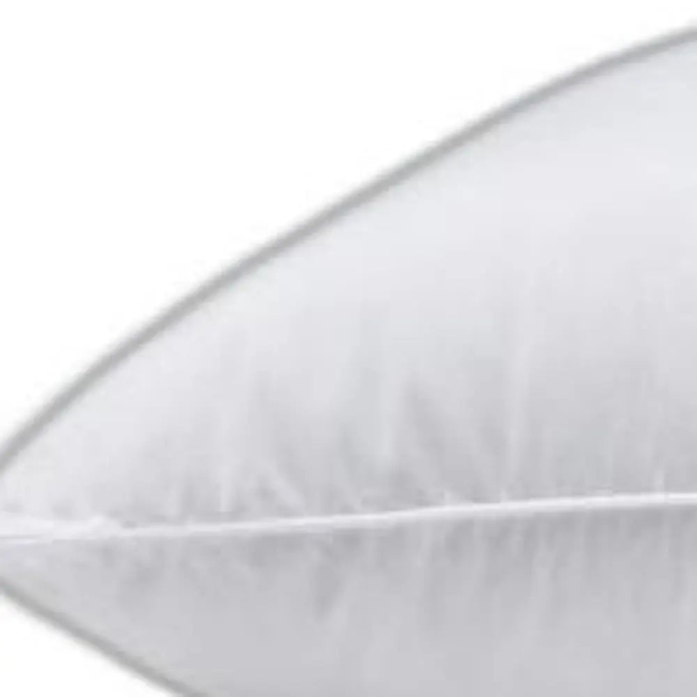 Premium Lux Siberian Down Queen Size Medium Pillow Homeroots Bed & Bath