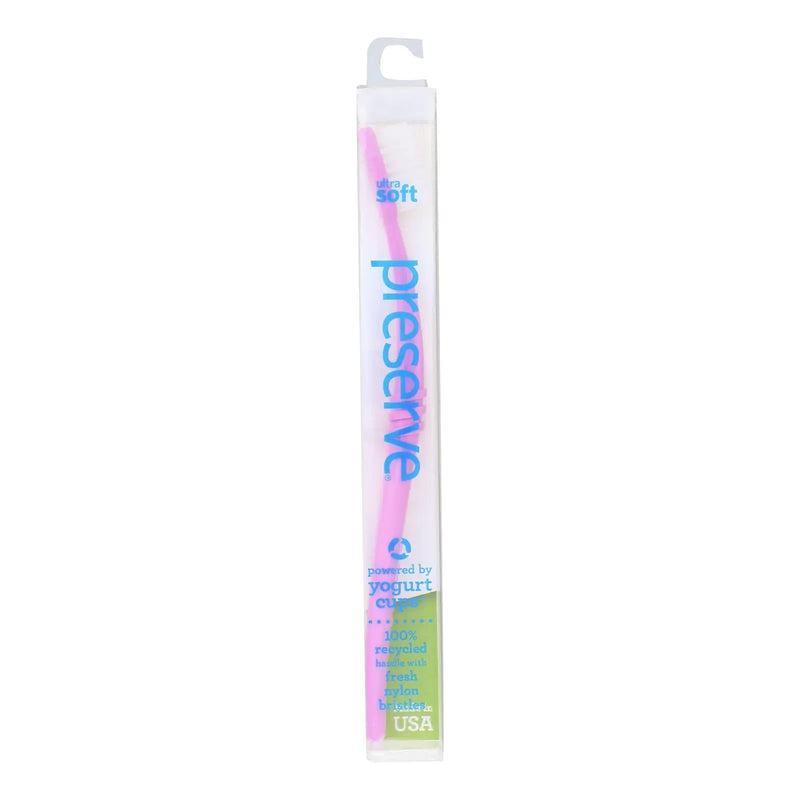 Preserve Toothbrush Is A Travel Case Ultra Soft - 6 Pack - Assorted Colors - GreatEagleInc