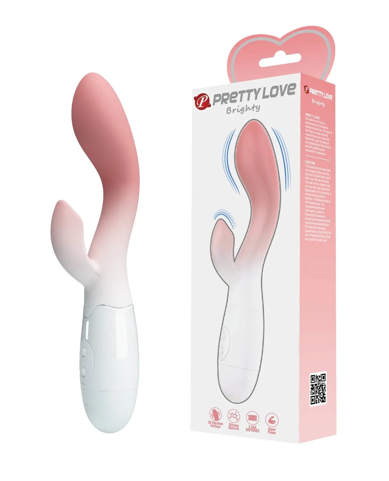Pretty Love Brighty Vibrator - Pink Ombre Liaoyang Baile Health Care Produ