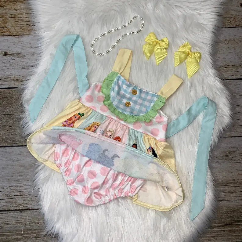 Princess Panel Romper Stella Bean Clothing