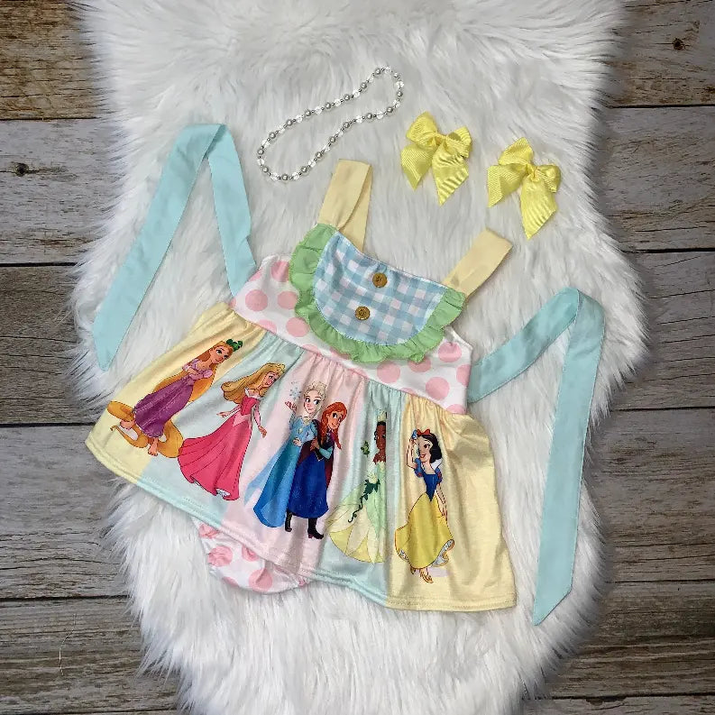 Princess Panel Romper Stella Bean Clothing