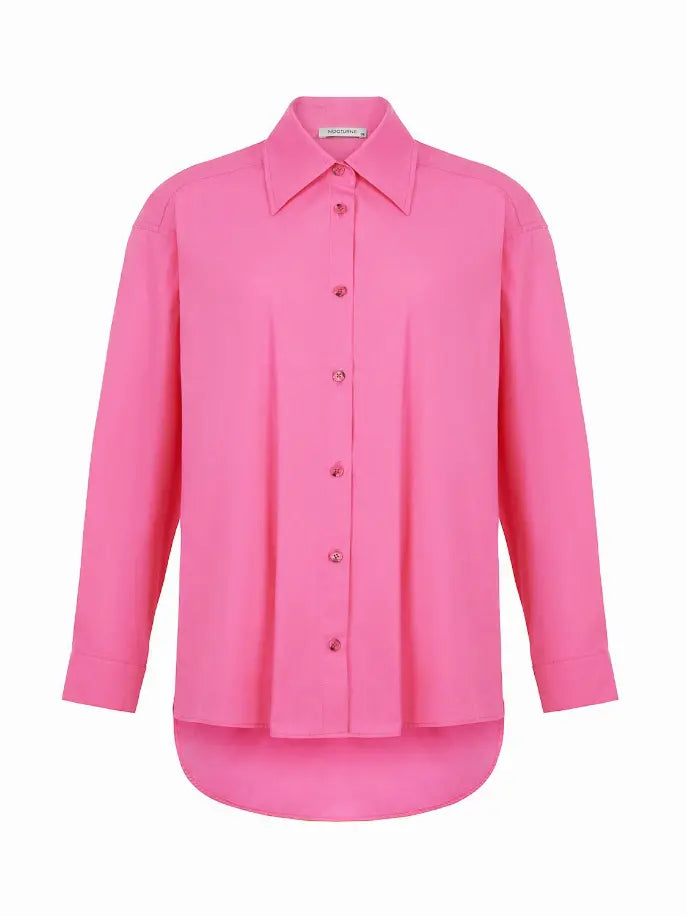 Printed Oversized Shirt Monique Store