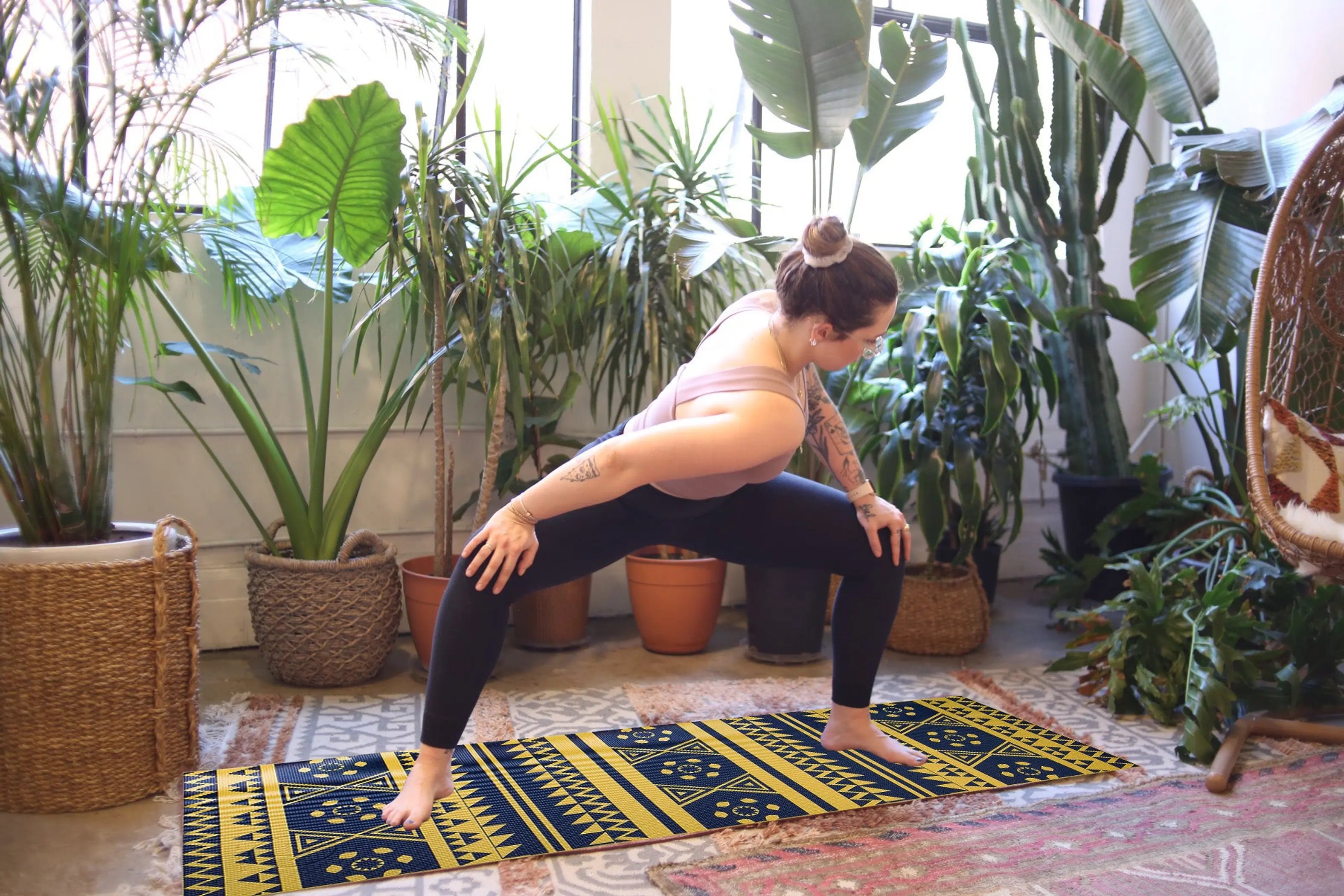 Printed PVC Yoga Mat Maji Sports