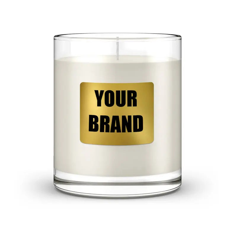 Private Label Candles Clear Glass Jars Starline Artist Production