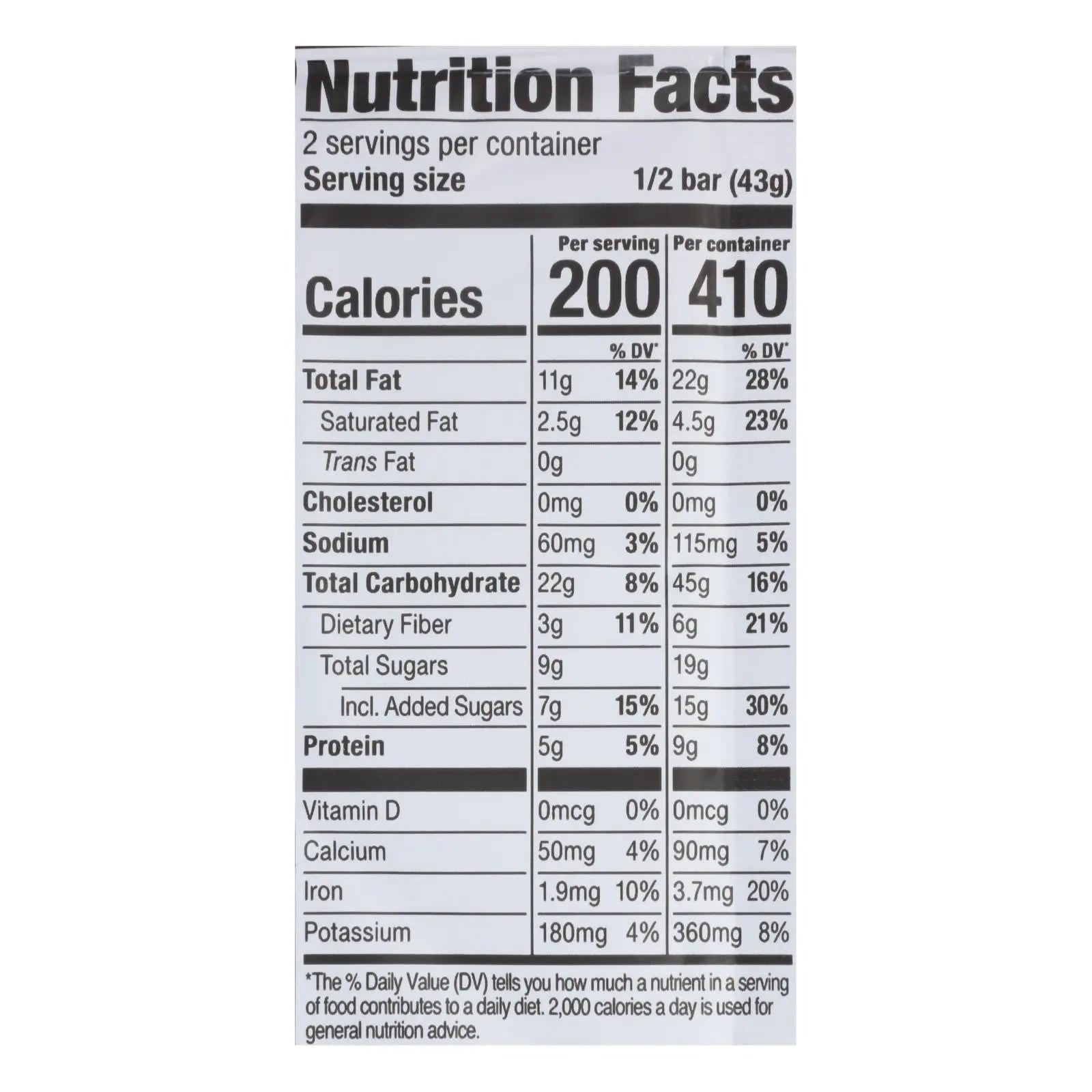 Probar Meal Bar Oatmeal Chocolate Chip  - Case Of 12 - 3 Oz Probar